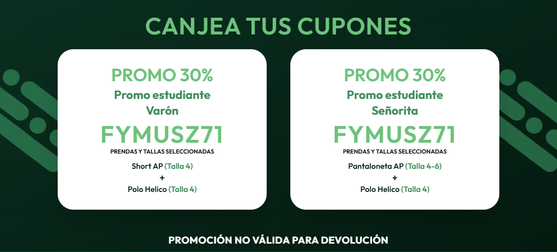 Canjea tus cupones